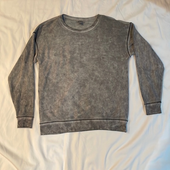 AE Gray Tie-Dye Sweatshirt in Size Small - Picture 1 of 5